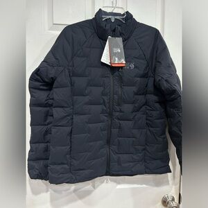 Mountain Hardwear Women's L Large Stretchdown Down Jacket Black NWT